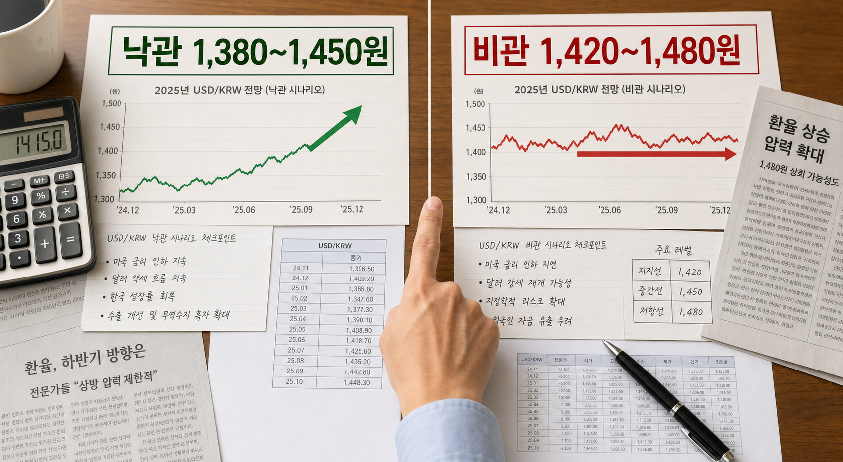 2025년 원달러 환율 전망: 2025년 이후 박스권 탈출 시점 예측하기