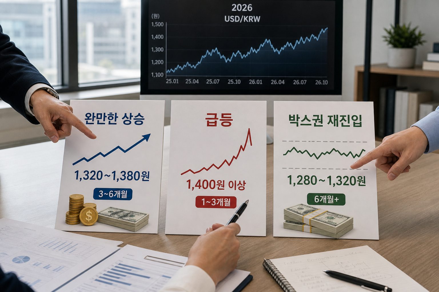 2025년 이후 원달러 환율 박스권 탈출 시나리오별 대응