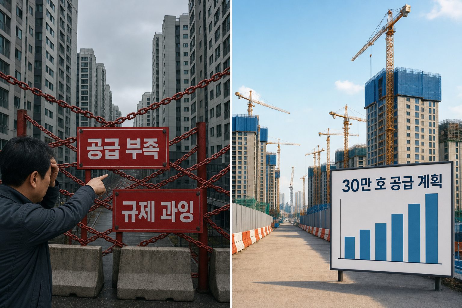 문재인 정부 부동산 정책 실패 이유, 공급 부족과 규제 과잉의 인과관계 분석