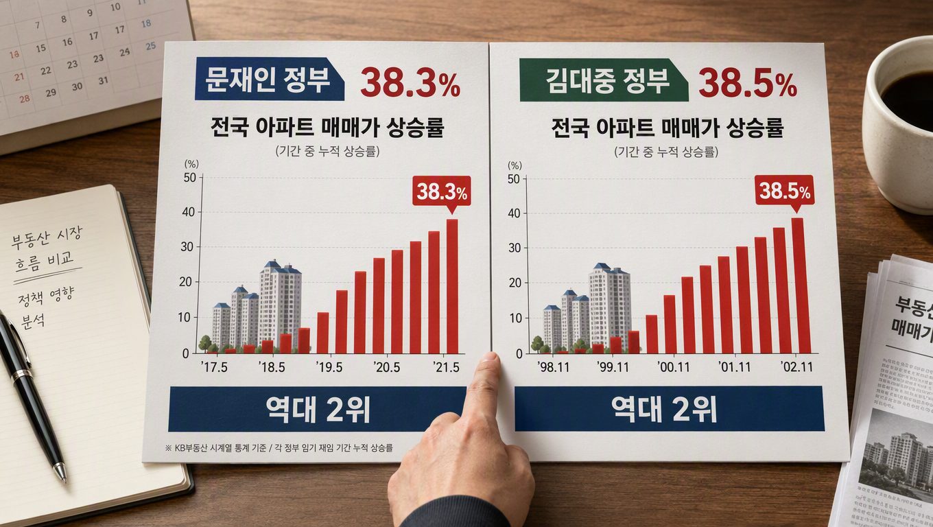문재인 정부 부동산 상승률을 체계적으로 분석하는 전체 프레임워크와 실전 순서