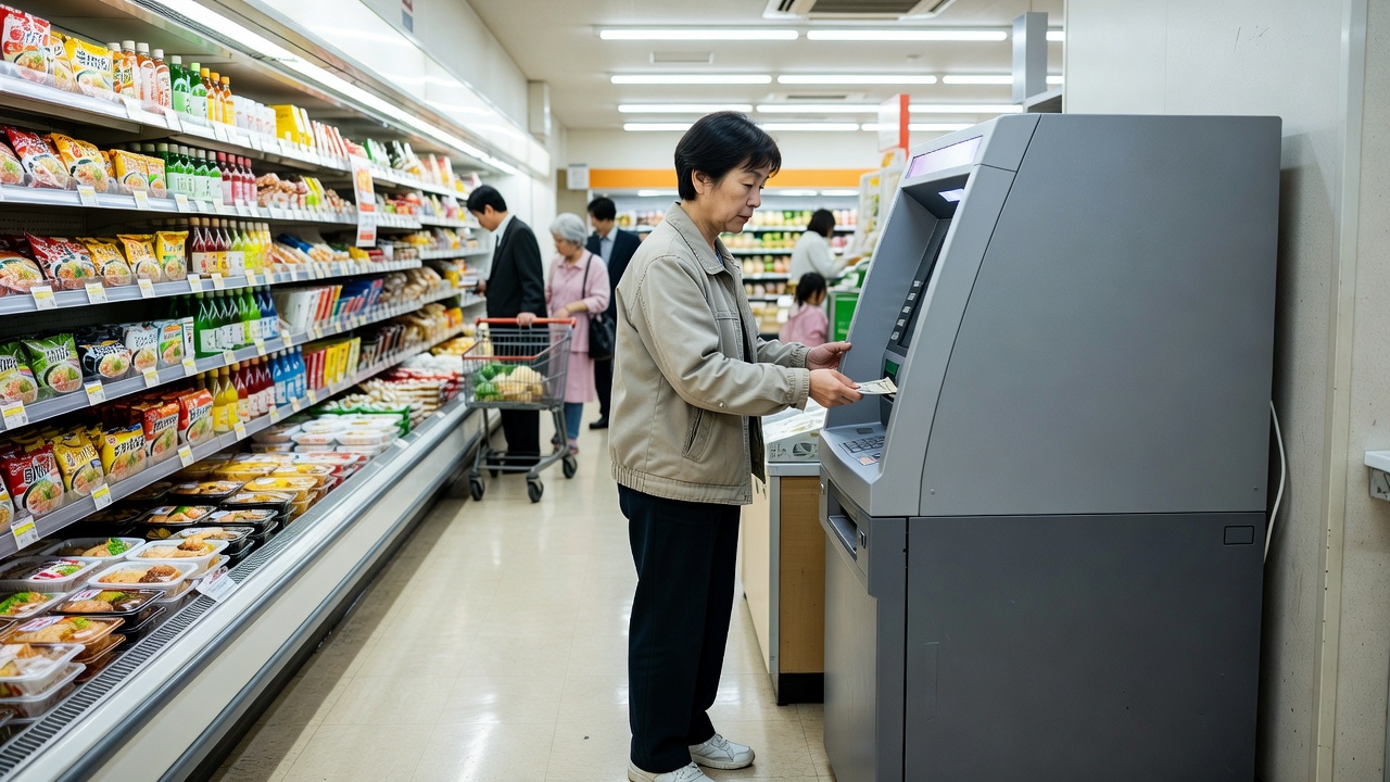 트래블월렛 수수료 일본 ATM 이용 조건을 보여주는 실생활 장면