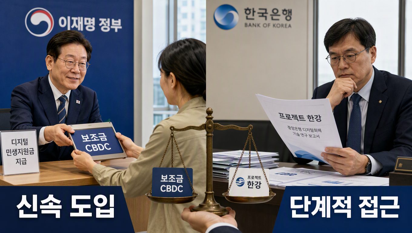 cbdc 이재명 추진 이재명 정부 CBDC 정책과 한국은행 입장 차이