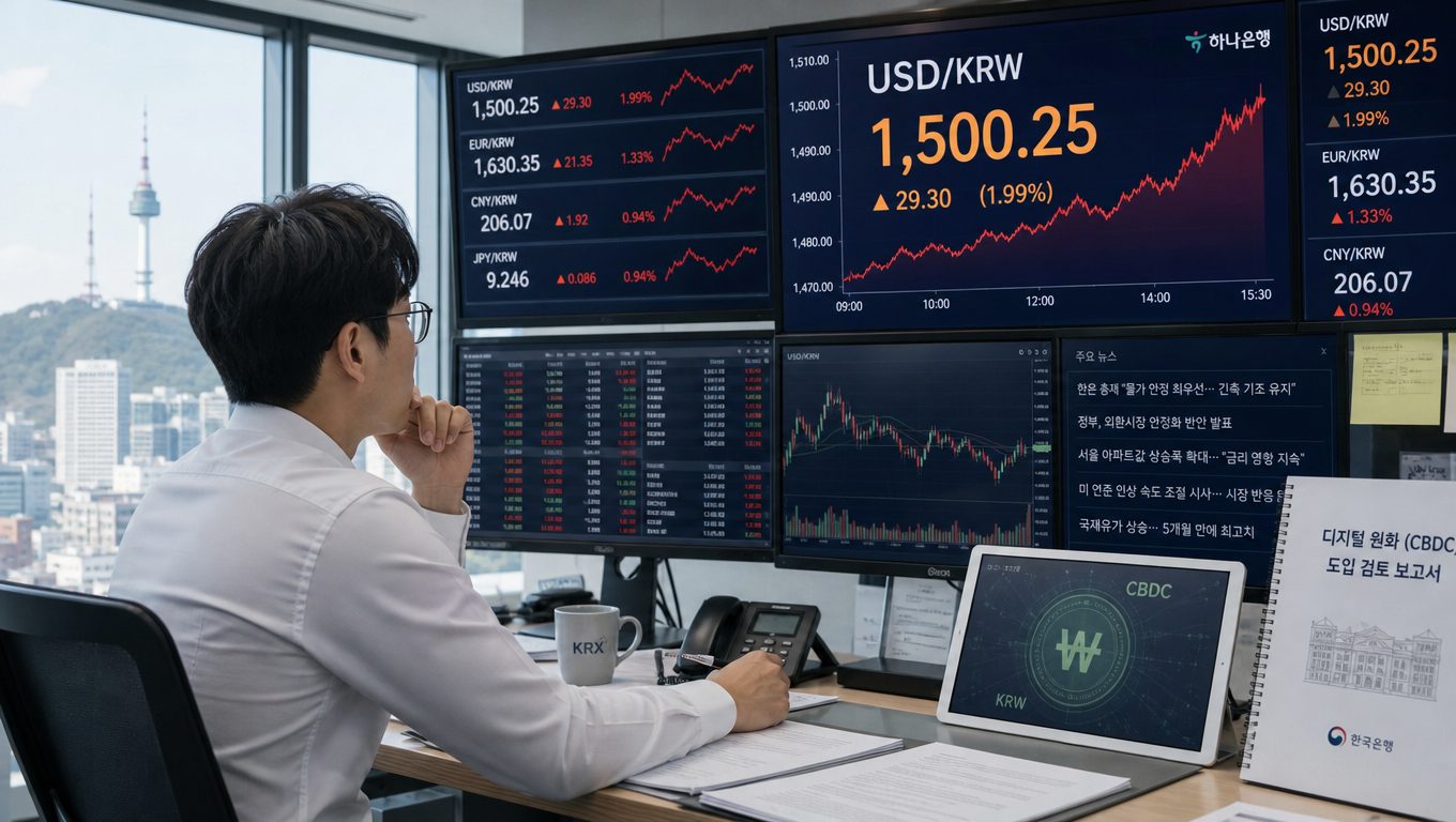 cbdc 이재명 추진이 한국 외환시장 환율에 미치는 영향