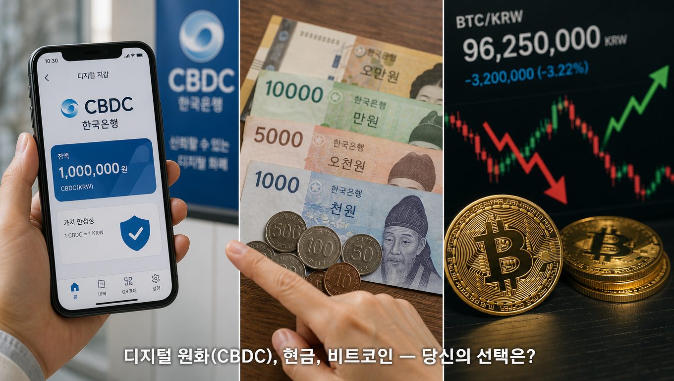 cbdc란 무엇인가? 정의와 현금·암호자산 차이