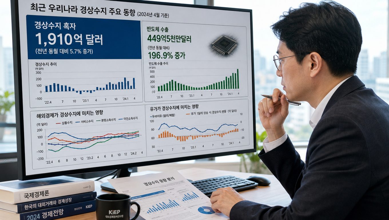 경상수지 흑자에 반도체 수출이 미치는 영향